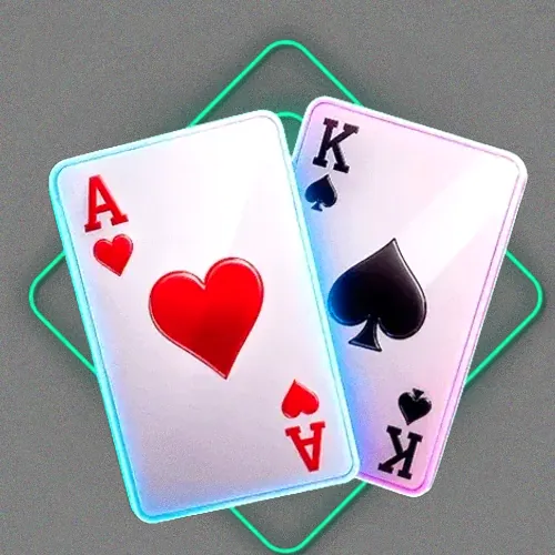 Ace and king playing cards