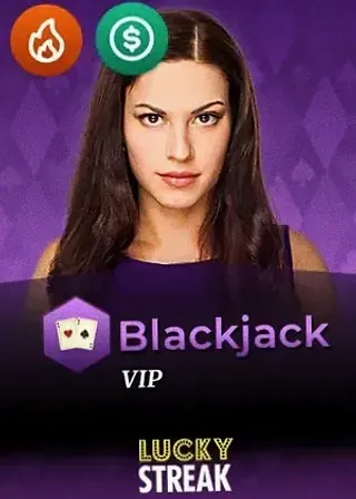 Blackjack VIP live game cover