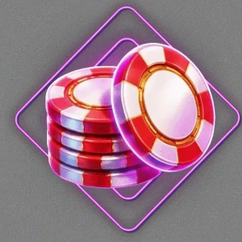 Poker table with cards
