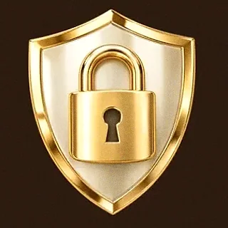 Shield with padlock — Cashmo