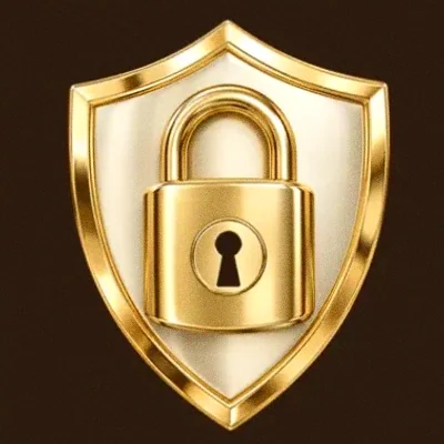 Shield with padlock — Cashmo