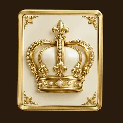 Crown emblem card — Cashmo