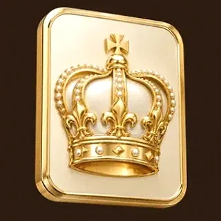 Royal crown plaque — Cashmo