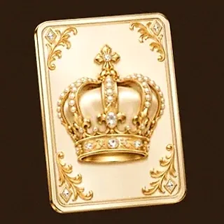 Royal crown card — Cashmo