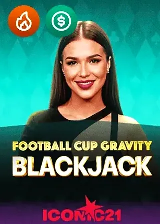 Football Cup Gravity Blackjack live game cover