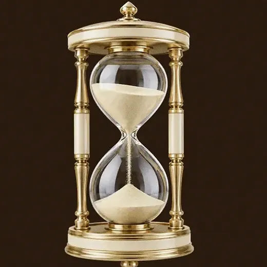 Ornate hourglass — Cashmo