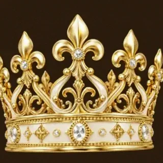Jeweled royal crown — Cashmo